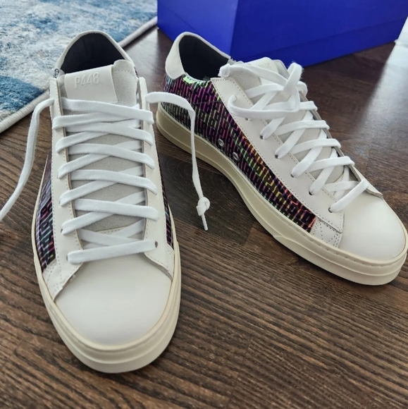 P448 JACK MONOGRAM SIZE 39 NEW WITH BOX - Picture 4 of 10